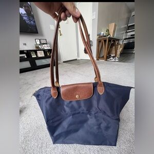Longchamp Nylon Tote Handbag
